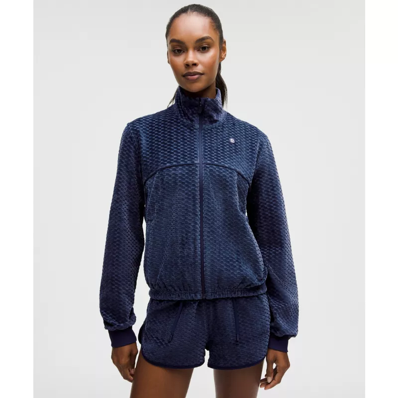 Court Rival Velvet Terry Tennis Jacket