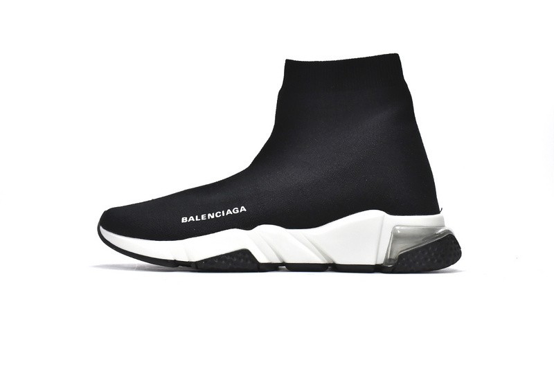 Balenciaga Speed Trainer Black White-1