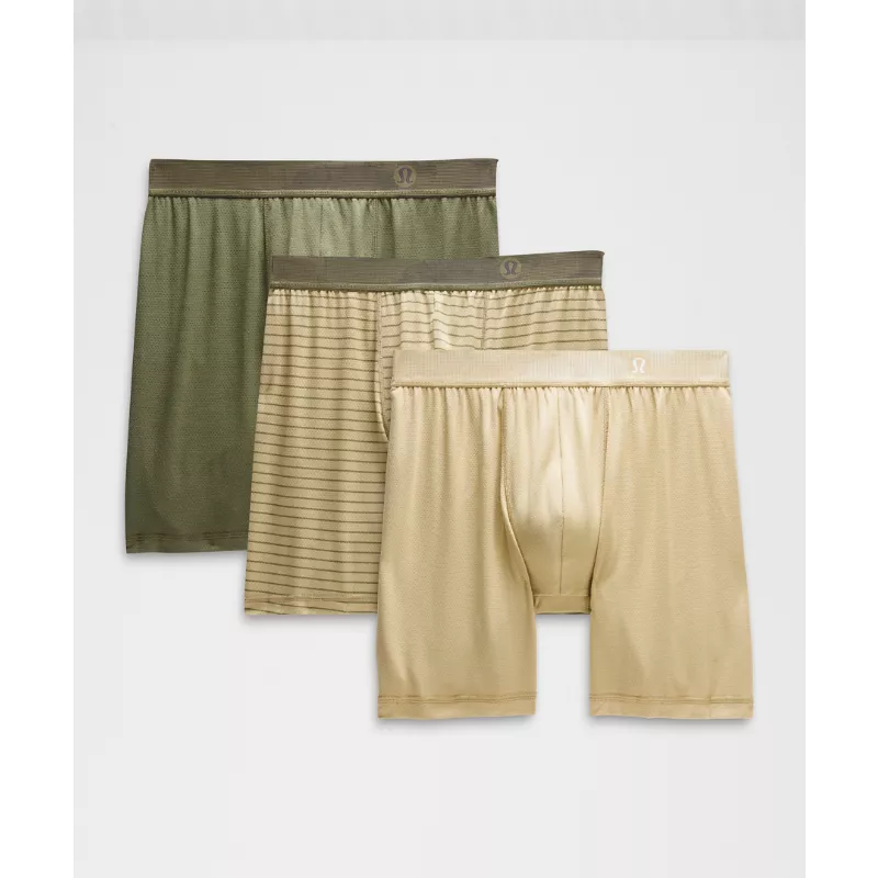 Always In Motion Long Mesh Boxer 7