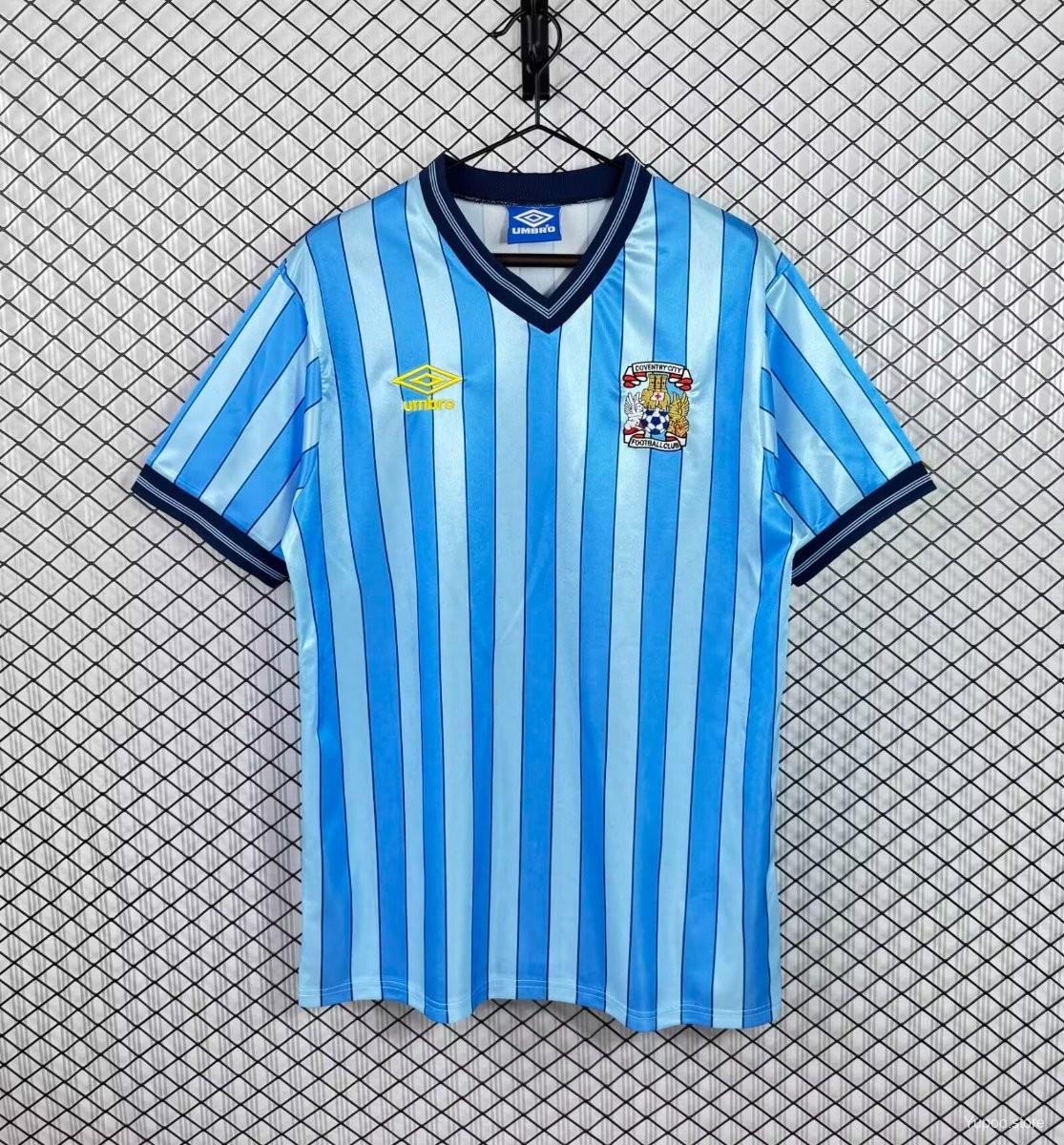 1983/1984 Coventry Hove Retro  Football Shirt (Fan Edition)