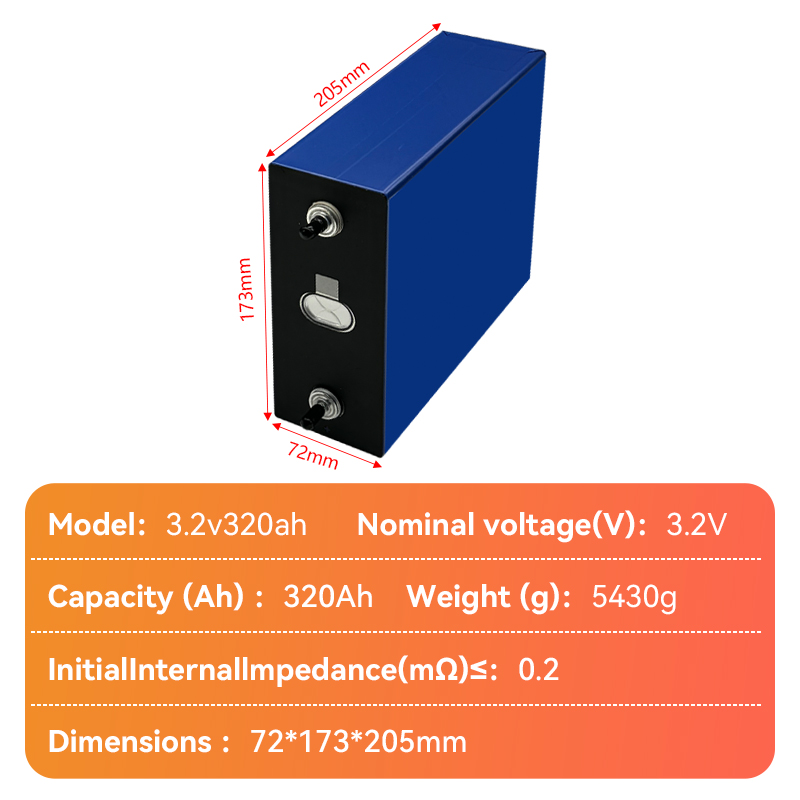 3.2v 320ah Lifepo4 Battery
