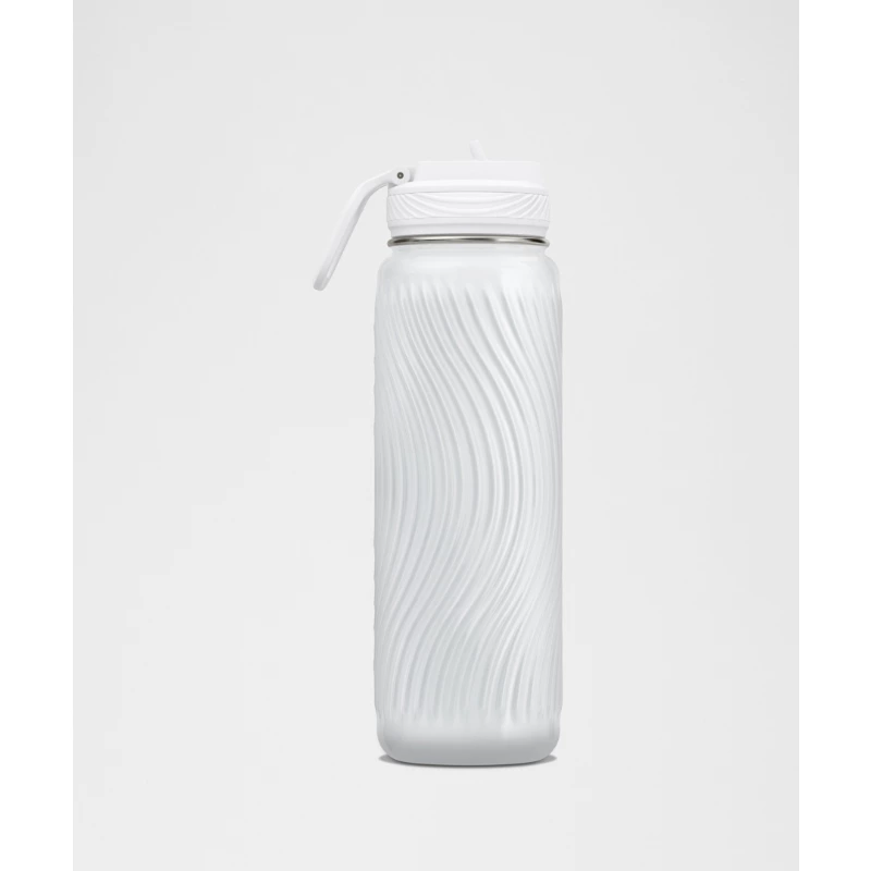 Back to Life Sport Bottle 24oz Straw Lid Wave
