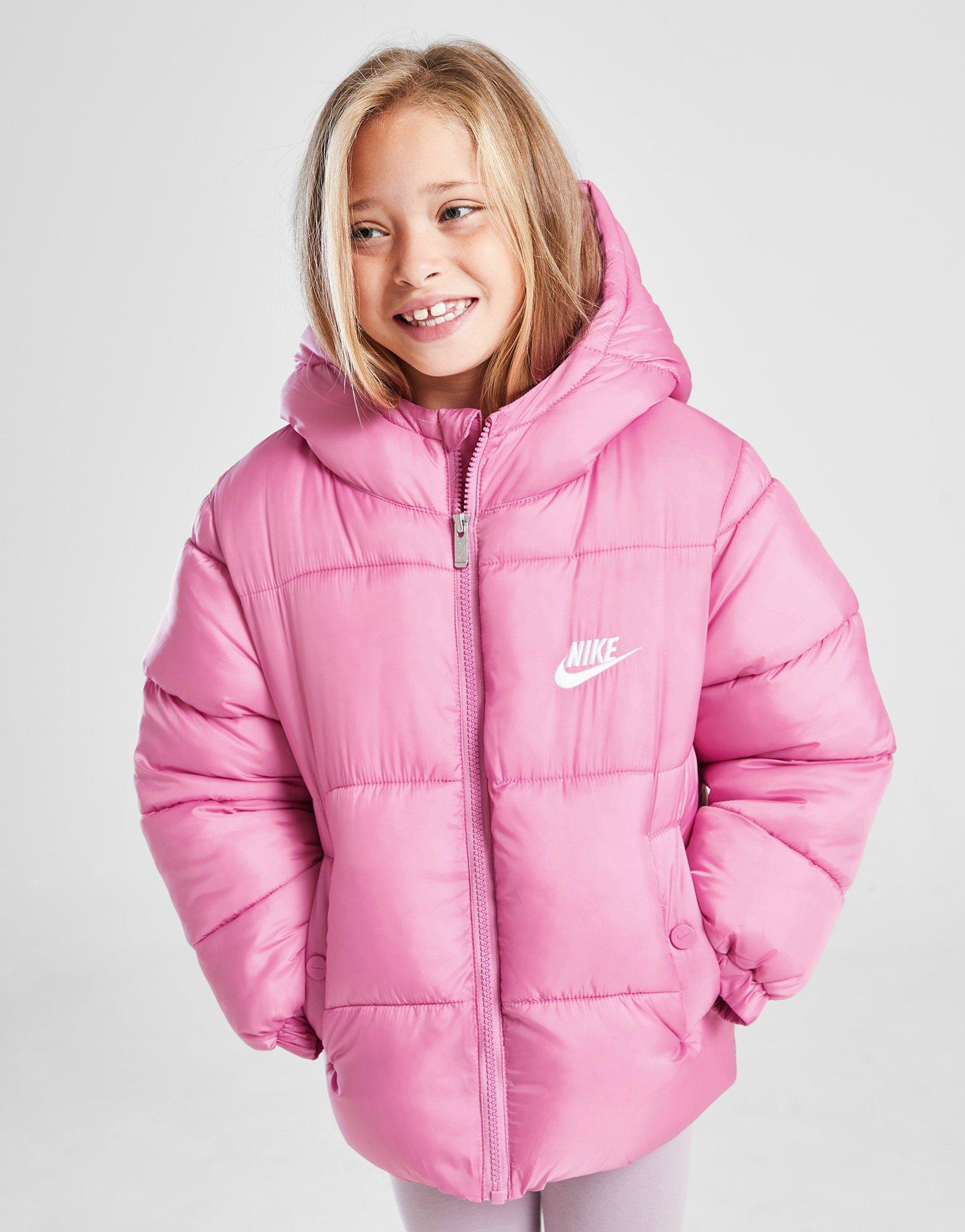 Nike Girls' Wide Baffle Puffer Jacke Kleinkinder