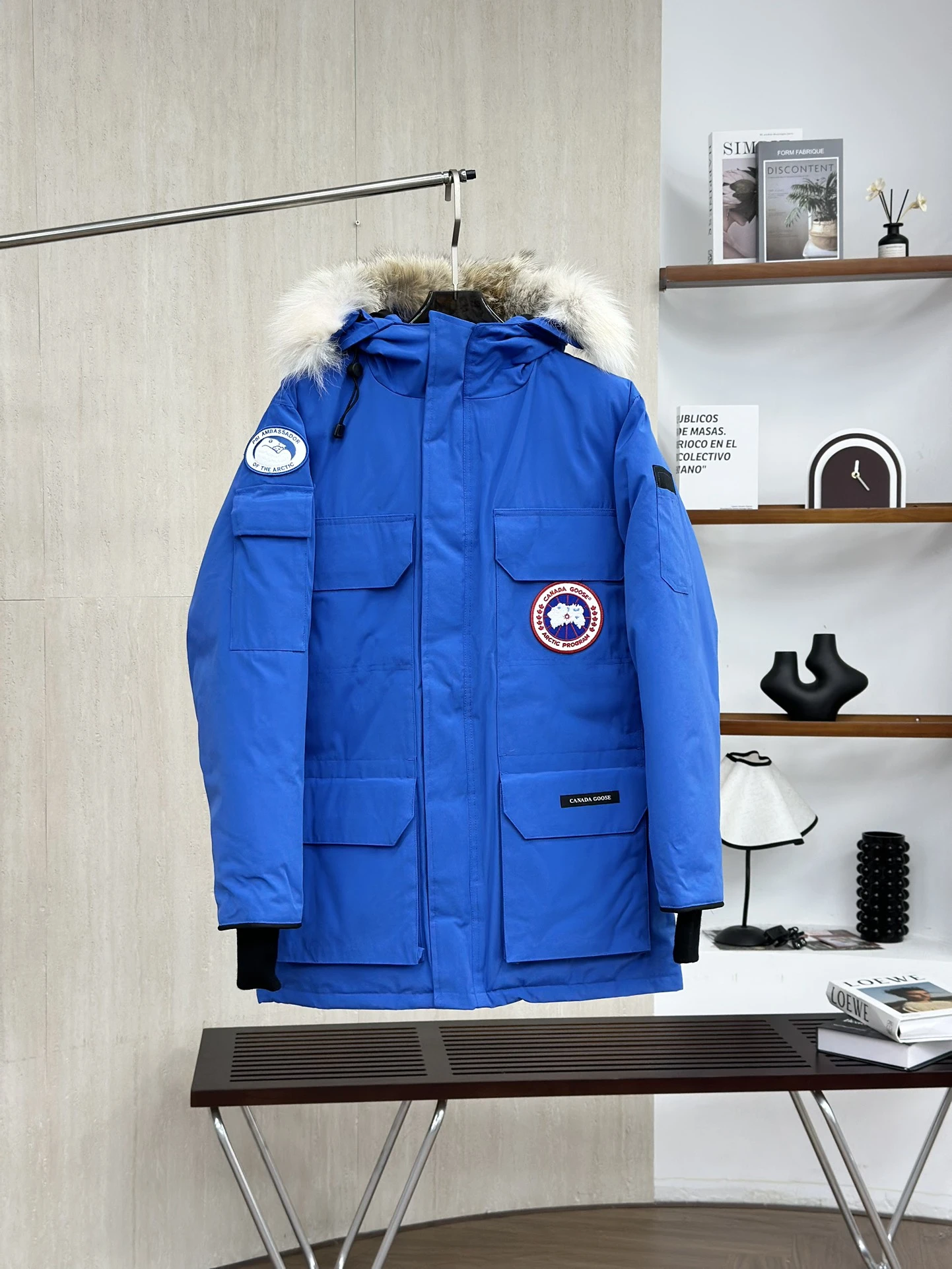 Canada Goose premium quality down jackets are made of 95% goose down.
