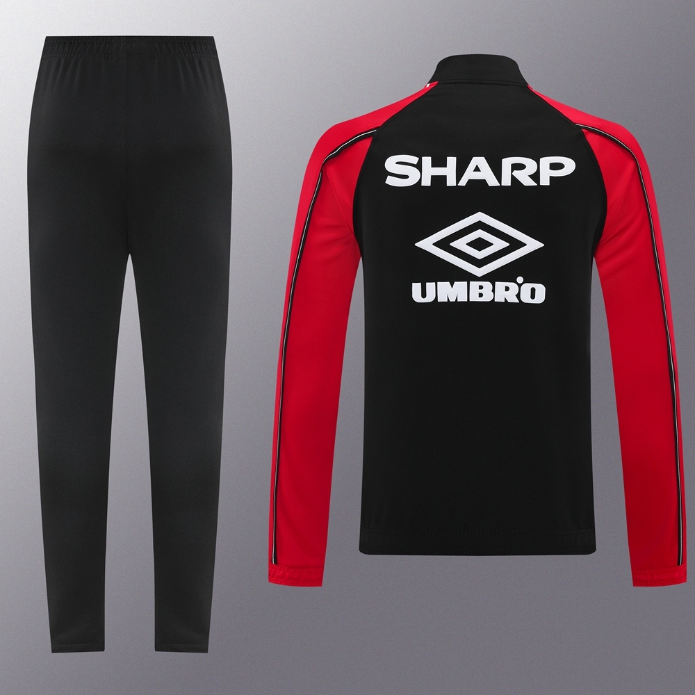 25/26 Manchester United Full Zipper Training Suit (Adult Set)