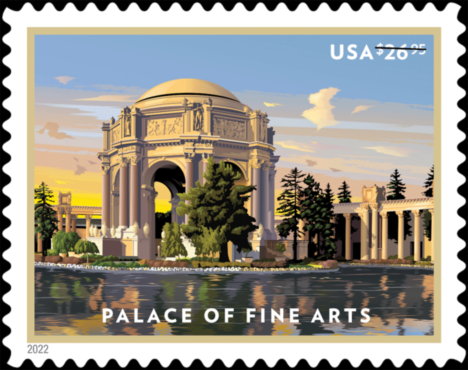 🎁[Postage: USA$26.95] Palace of Fine Arts