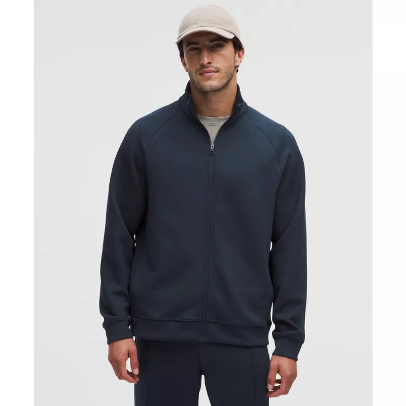 Smooth Spacer Full-Zip Track Jacket