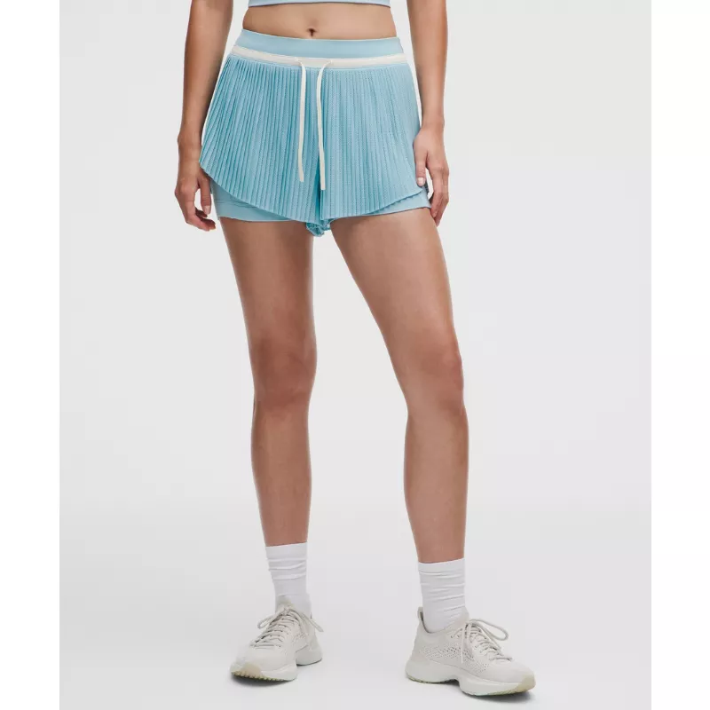 Ace Advantage High-Rise Pleated Tennis Short 2