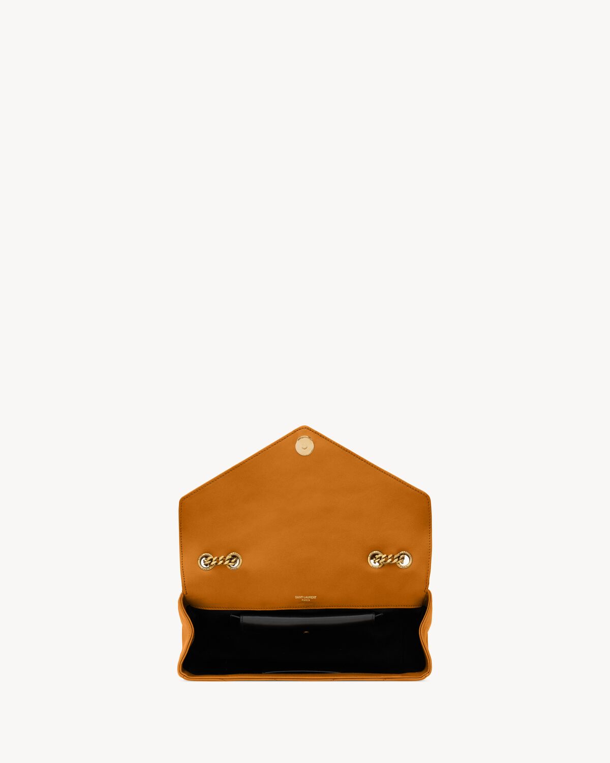loulou medium in matelassé lambskin SUNFLOWER