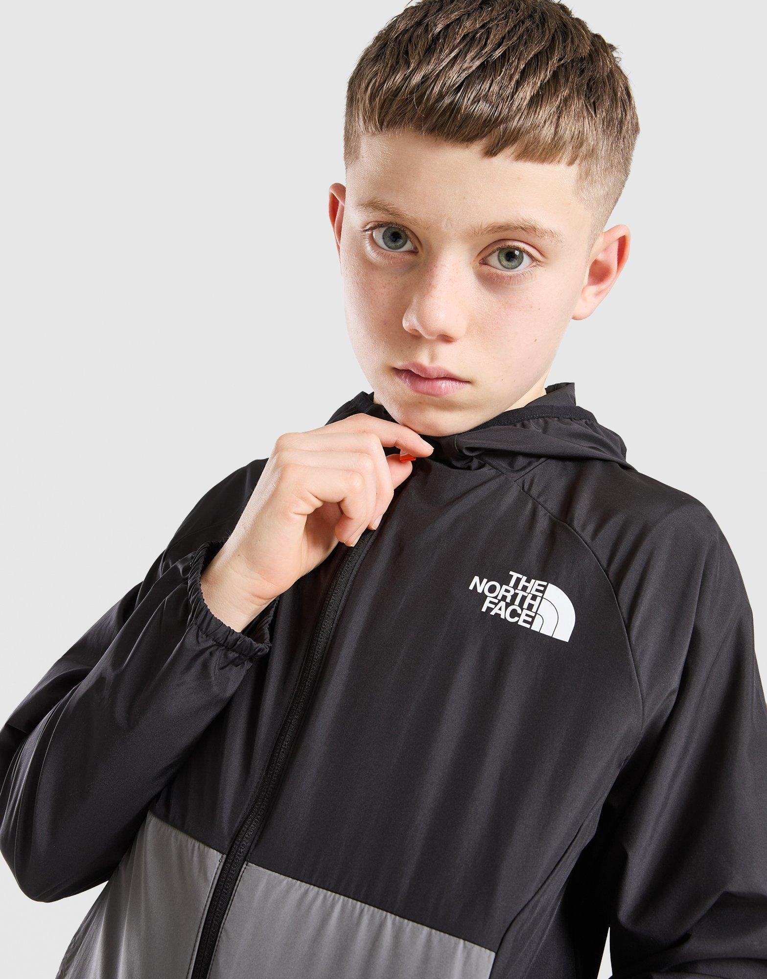 The North Face Block Windbreaker Jacket Junior