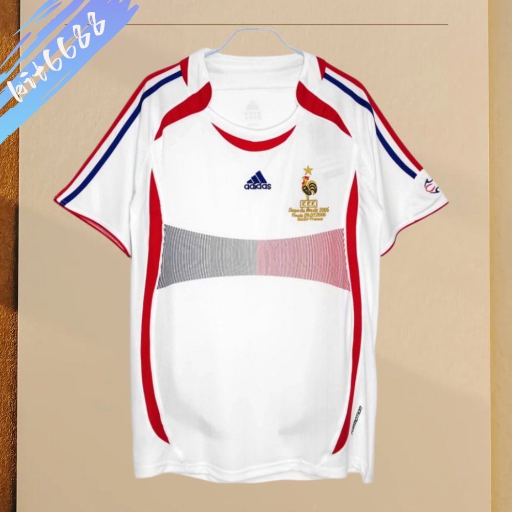 2006 France Away Retro Football Shirt