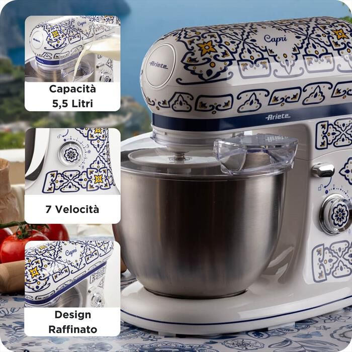 ARIETE - 1588/0C Planetaria Capri-Blue,Multicolour