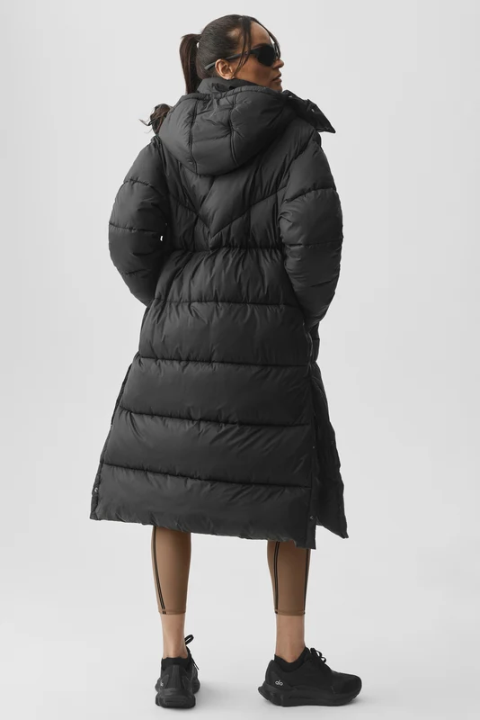 Gold Rush Puffer Trench