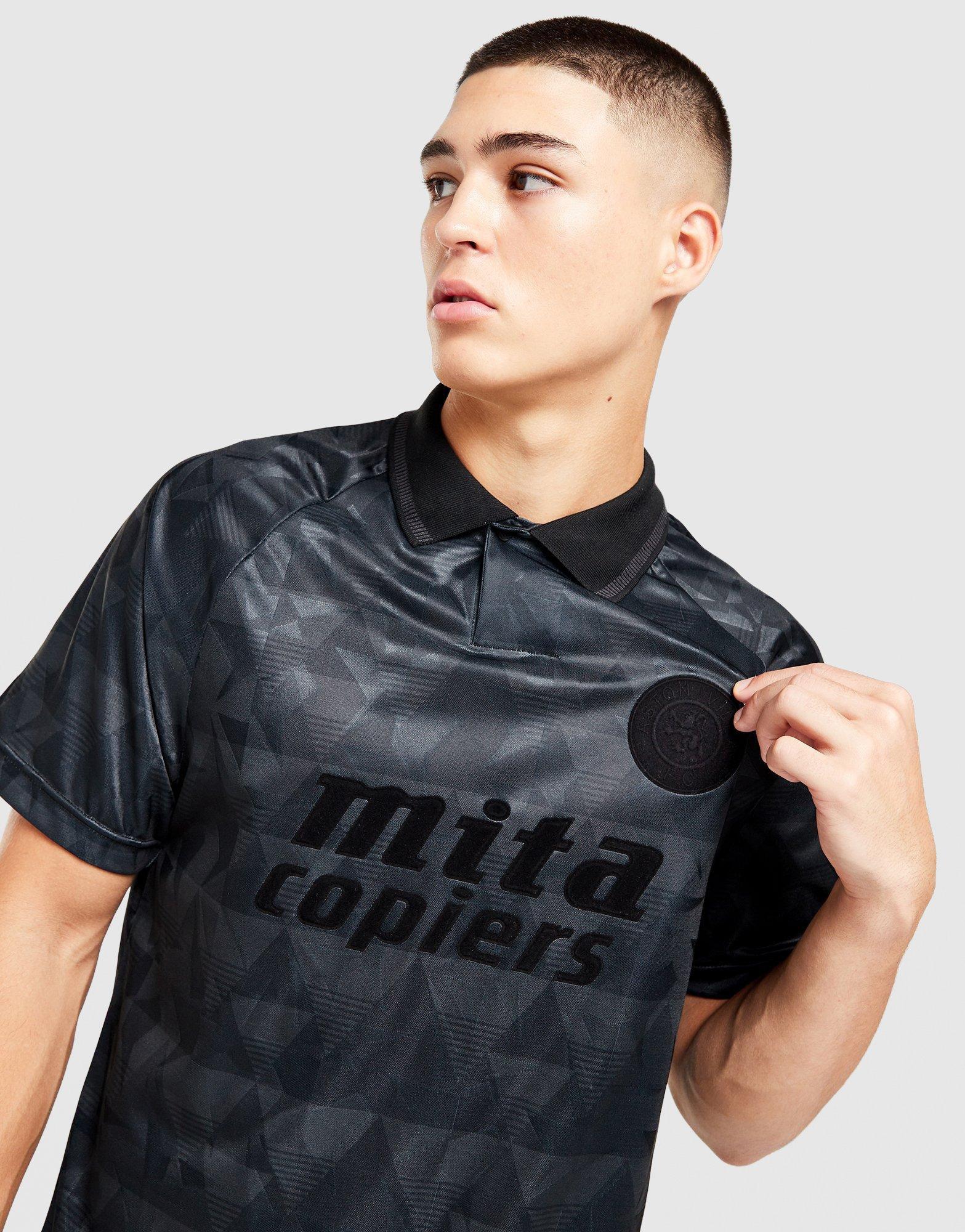 Score Draw Aston Villa FC '90 Blackout Retro Shirt