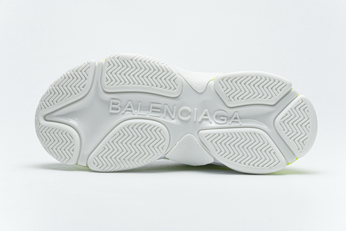 Balenciaga Triple S Fluorescent White 536737 W0901 9088