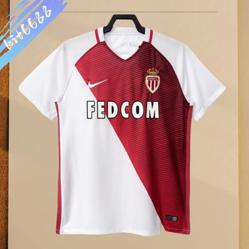 2016/2017 Monaco Home Retro Football Shirt