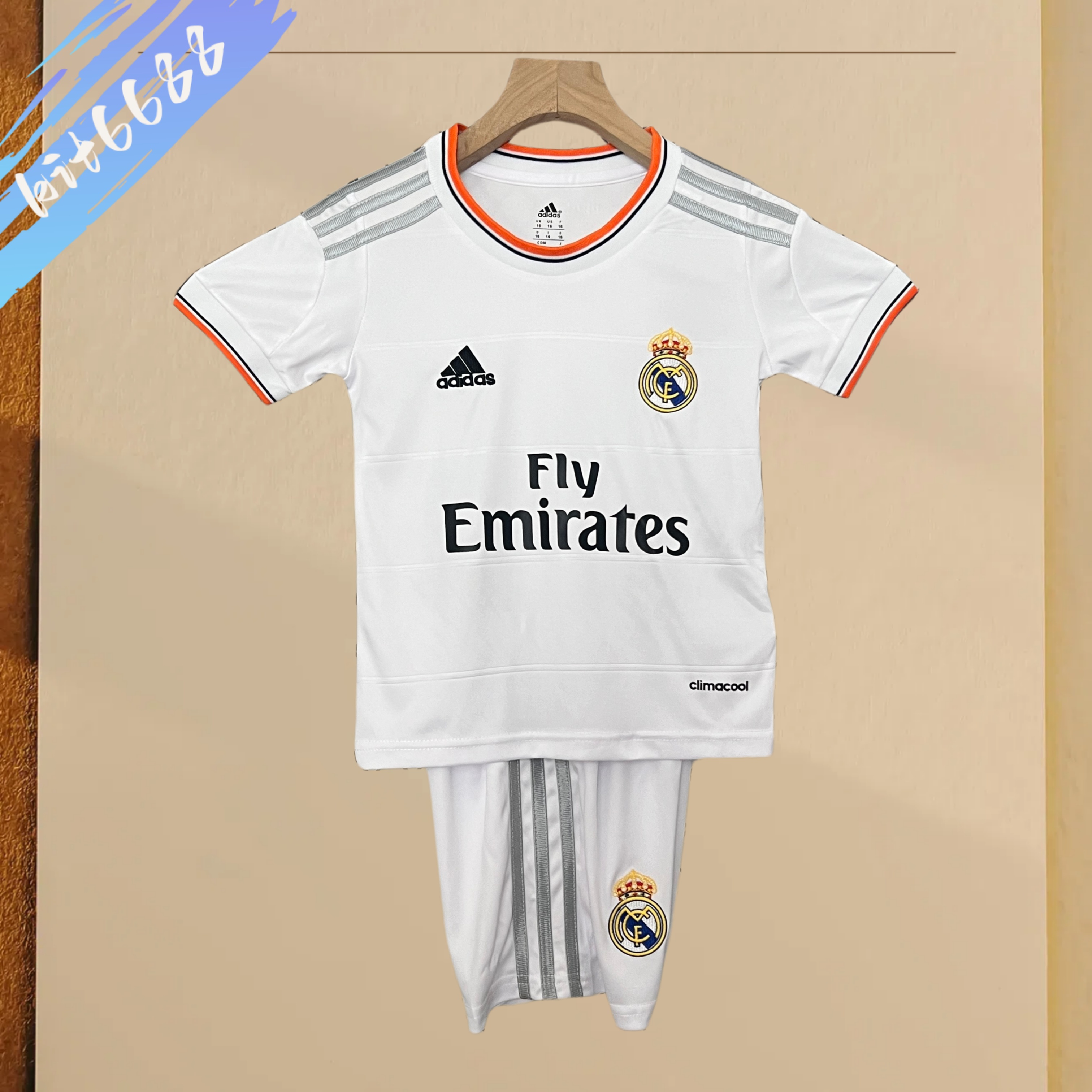2013/2014 Real Madrid home Retro Kids Set