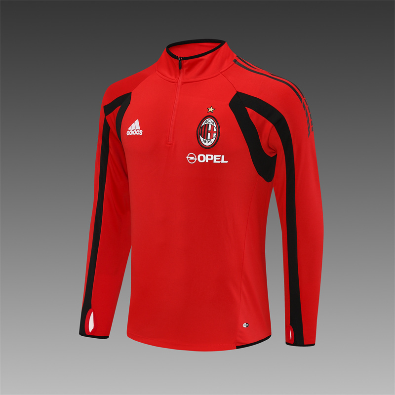 05/06 AC Milan Retro Training Shirt Long Sleeve Football Shirt