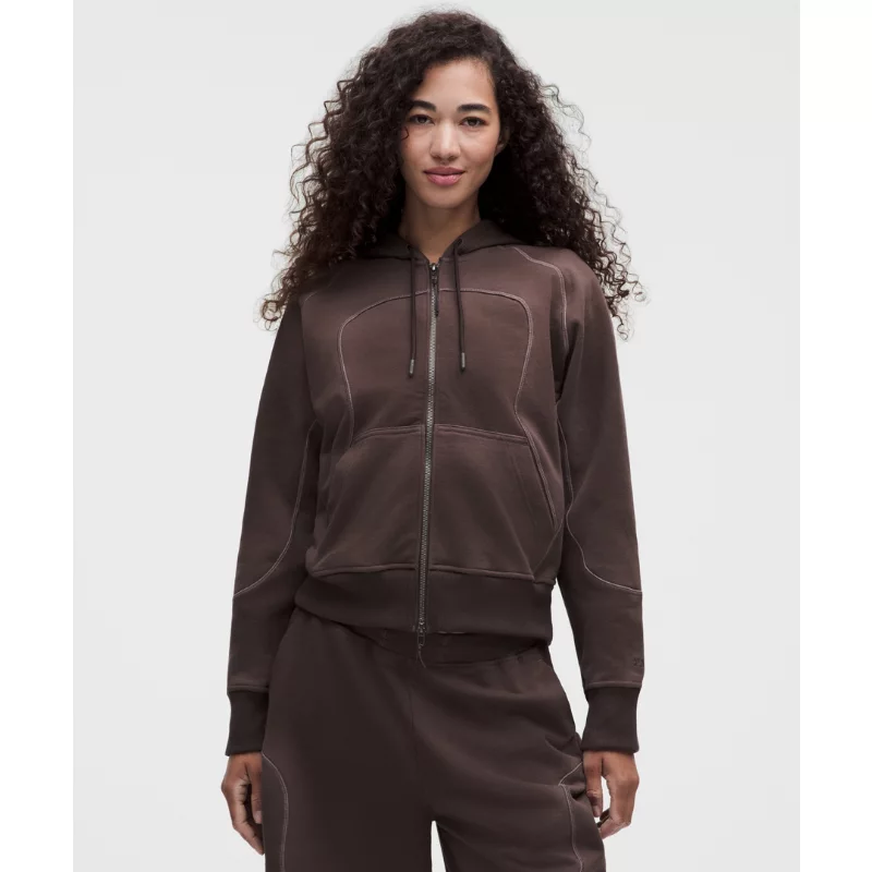 Faded French Terry Full-Zip Hoodie SLNSH Collection
