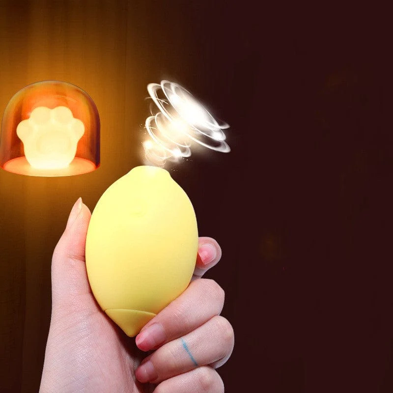 Mlovexy - Sucker Clitoris Sucking And Licking G-point Massager Lemon Toy Sucker for Women