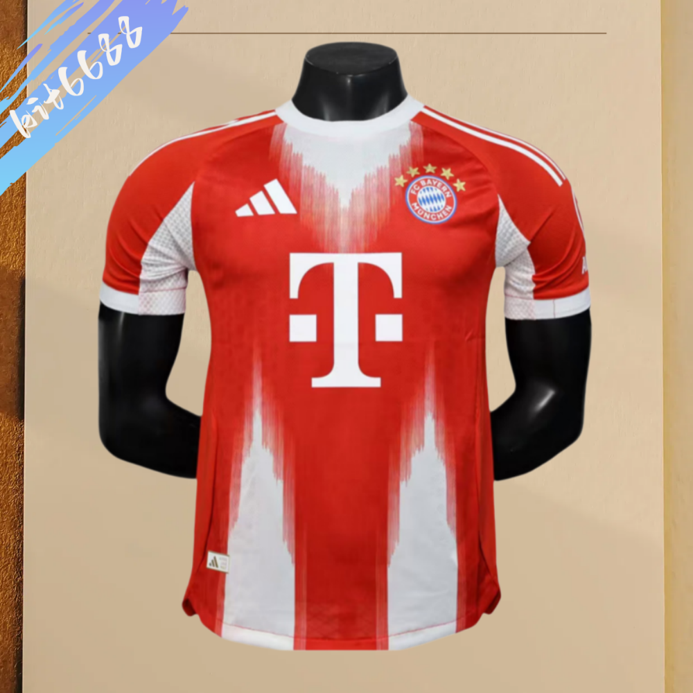 2025/2026 Bayern Munich Home Football Shirt (Player Edition)