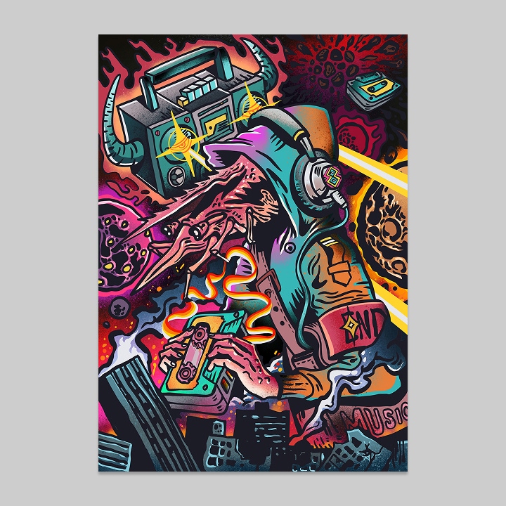 Retro Game Illustrations