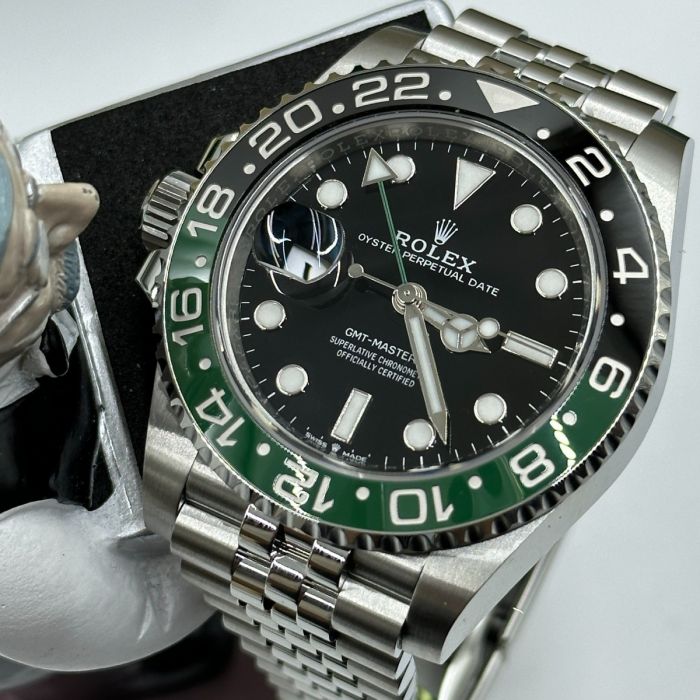 Rolex GMT Master ll Sprite Lefty Jubilee Bracelet Men's Watch M126720VTNR-0002
