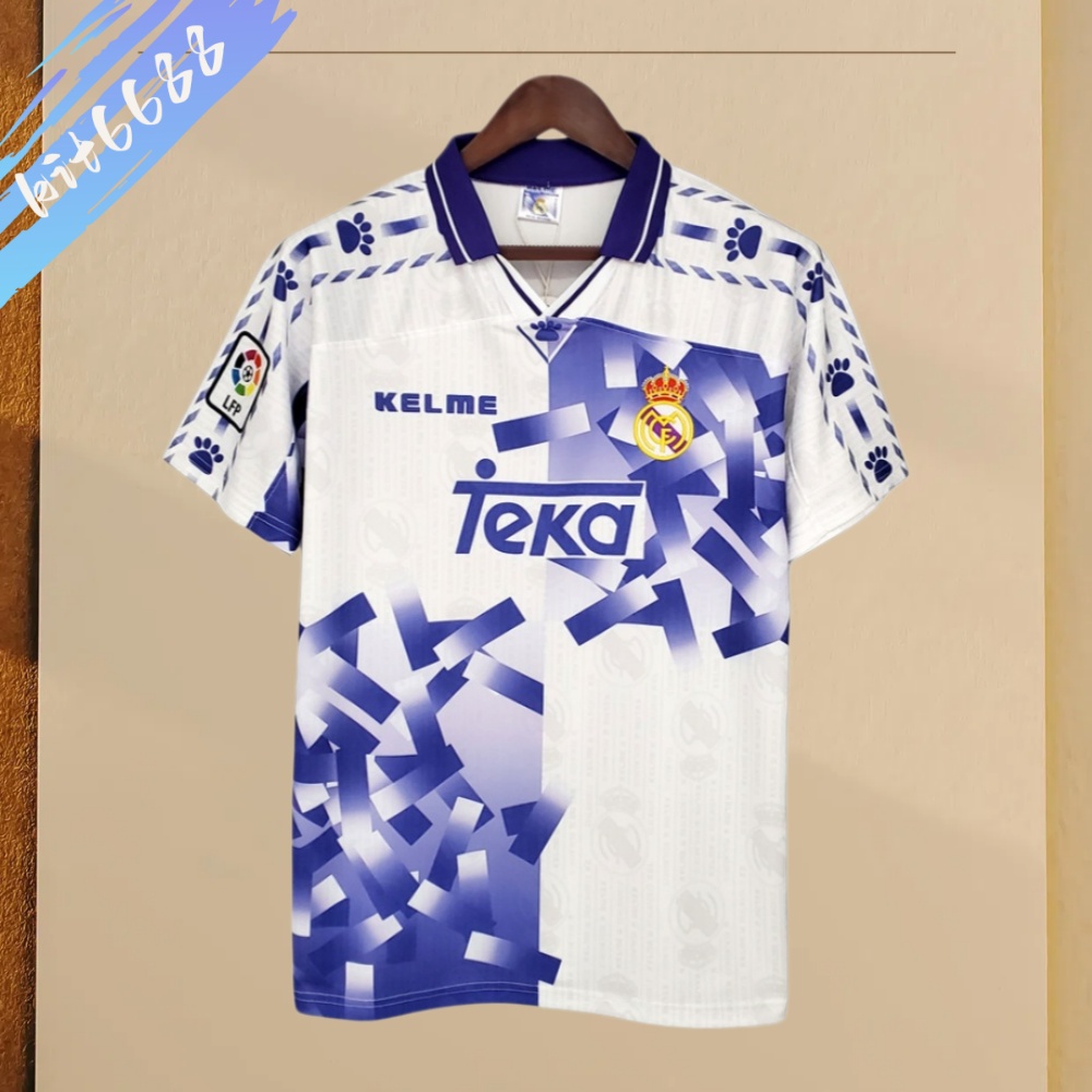 1996/1997 Real Madrid Away Retro Football Shirt