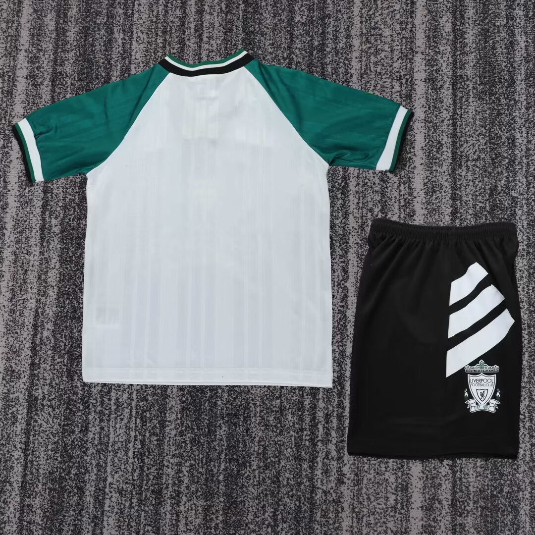 93/95 Liverpool Away Retro Football Shirt (Kids Kit）