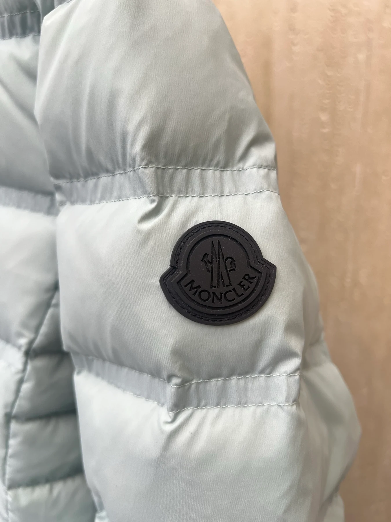 Moncler 26SS Kapuze Daunenjacke Hellblau WS468242