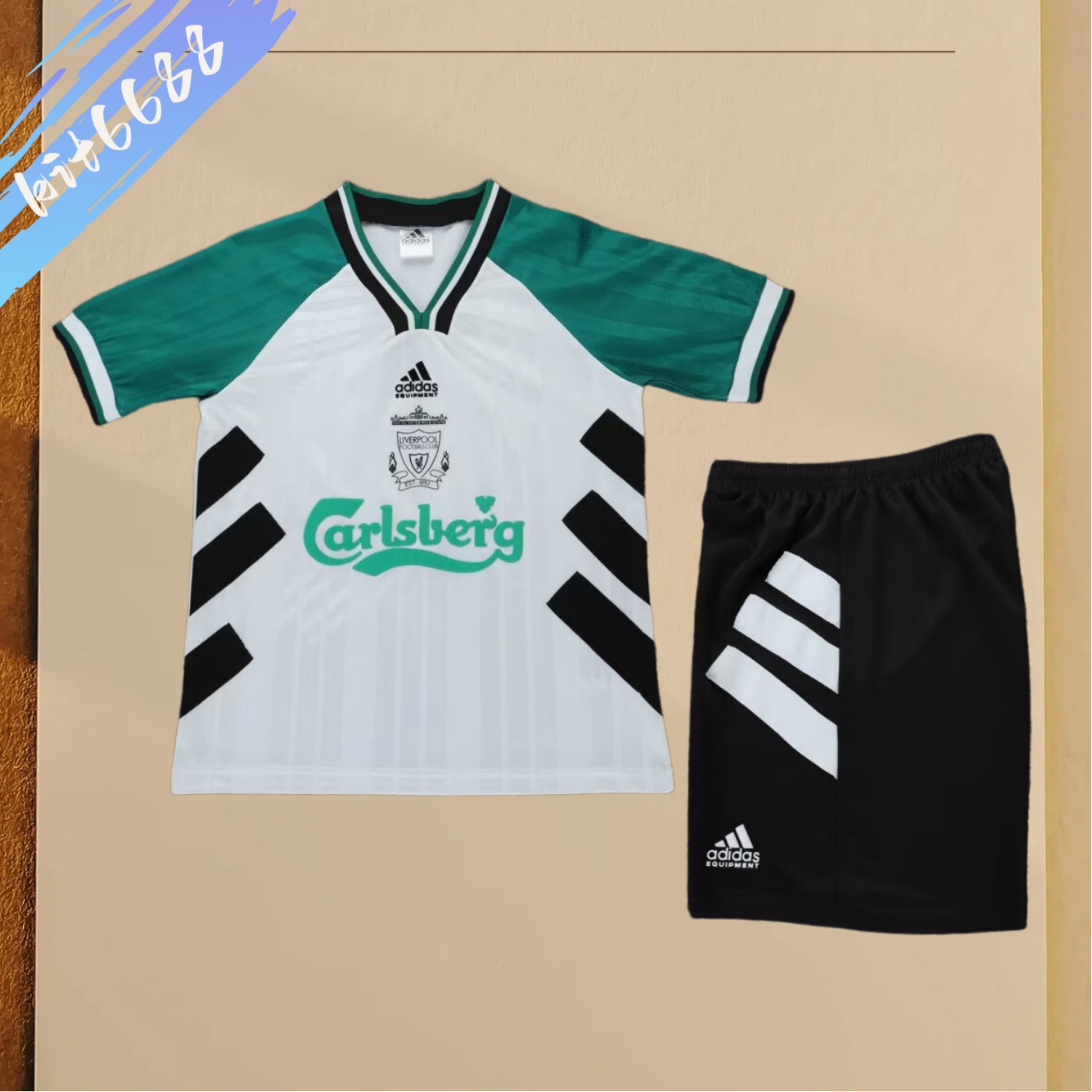 93/95 Liverpool Away Retro Football Shirt (Kids Kit）