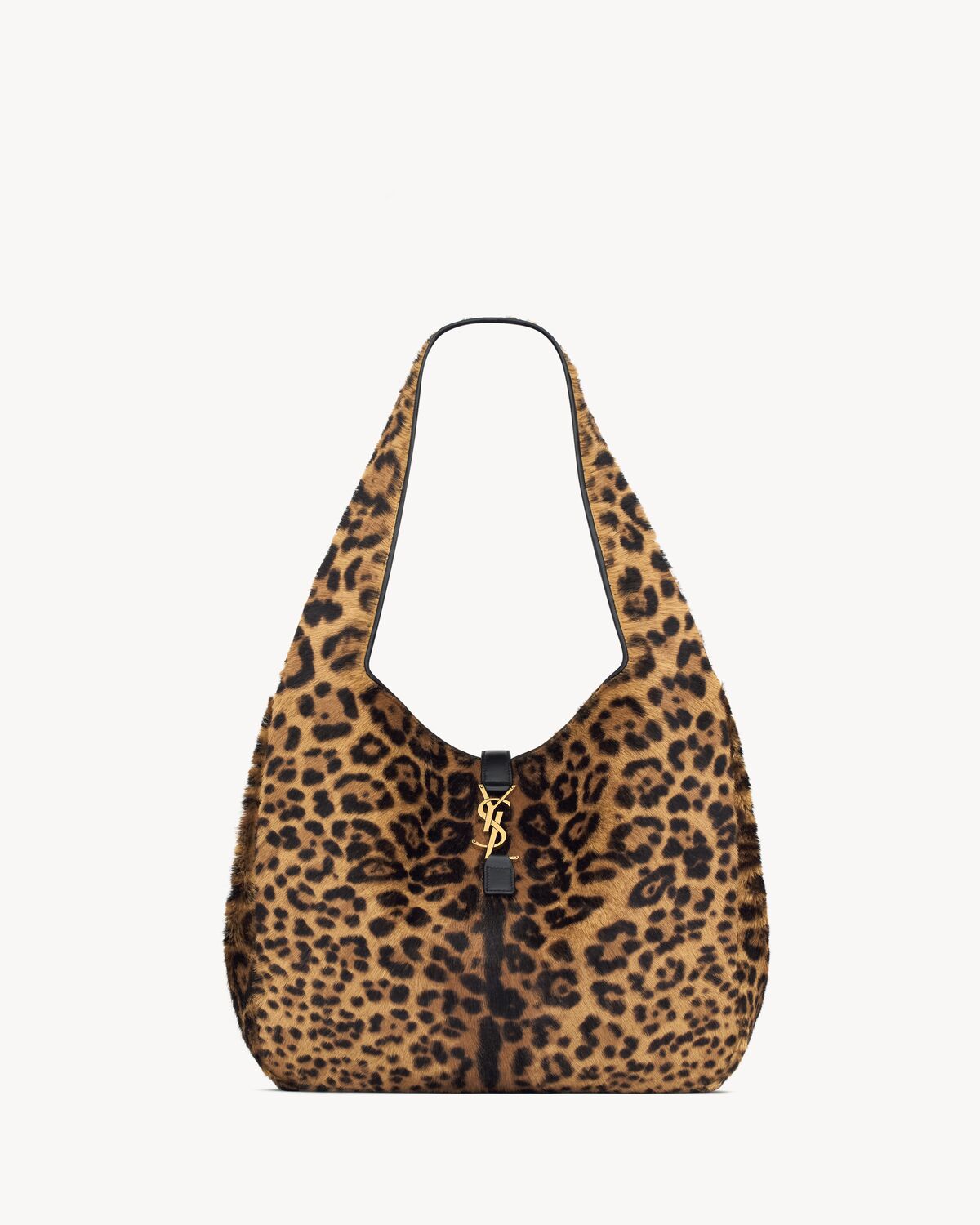 le 5 à 7 bea in pony hair leather EARTH AND BLACK
