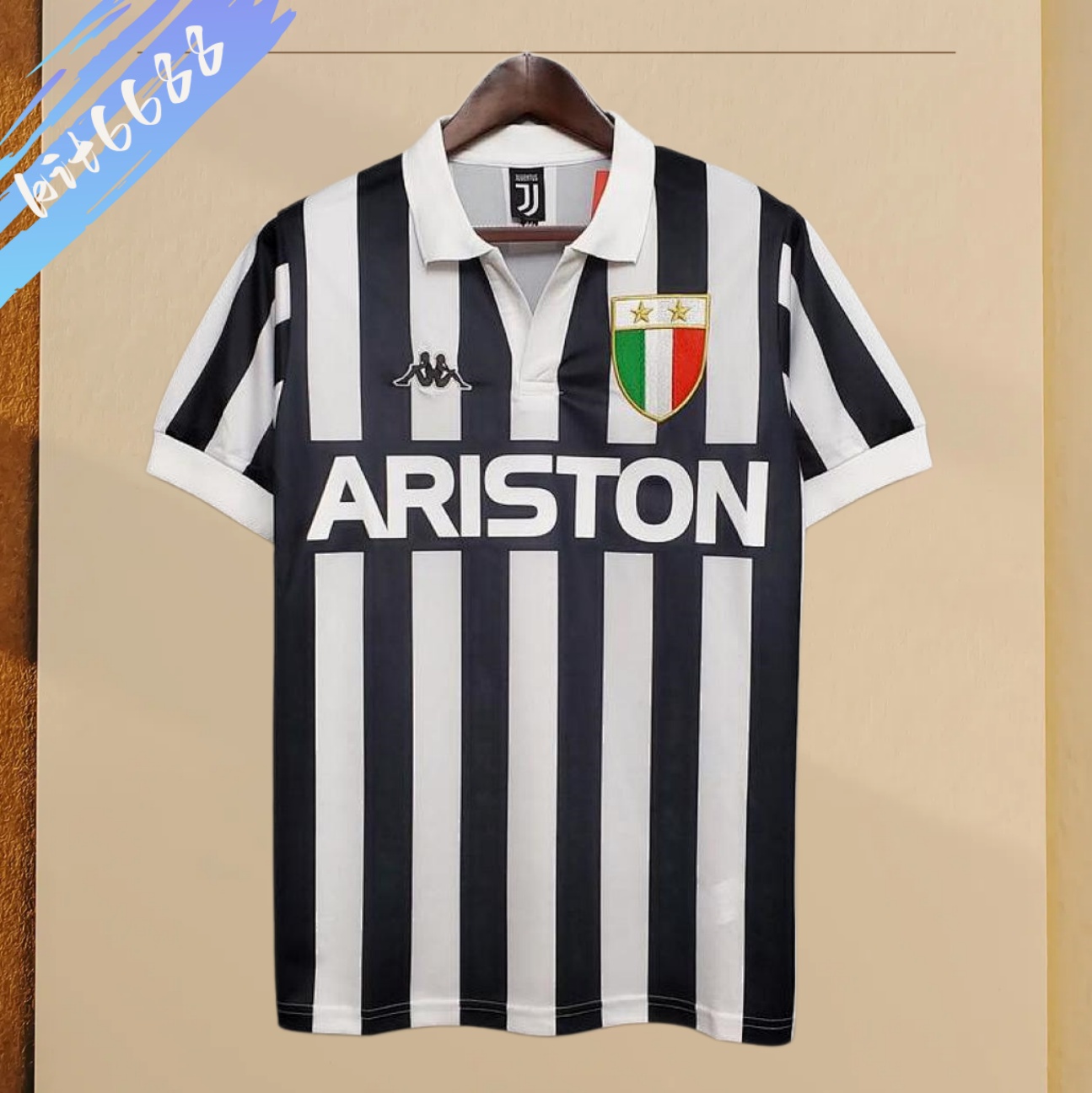 1984/1985 Juventus Home Retro Football Shirt