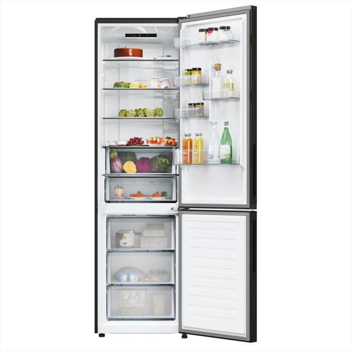 CANDY - Frigorifero combinato CNCQ2T620EB Classe E 409 lt-Black
