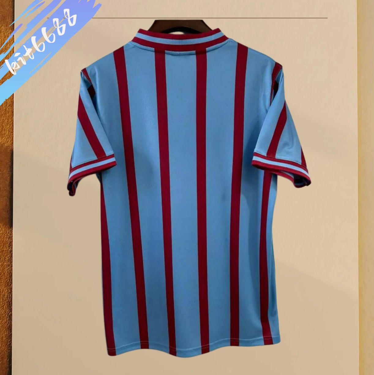 1957 Aston Villa Away Retro Football Shirt