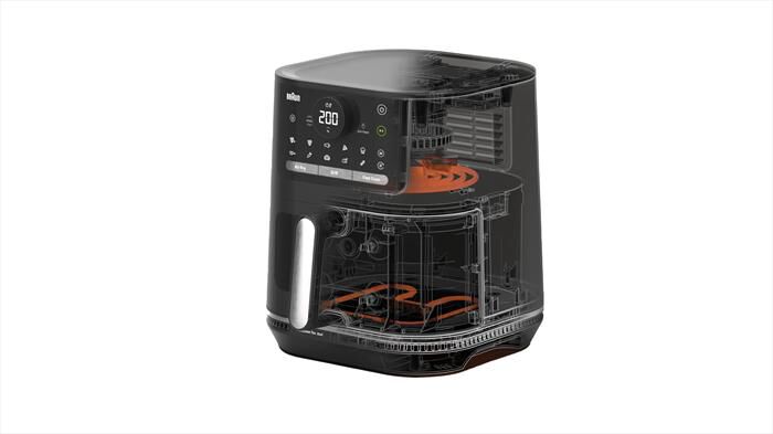 BRAUN - Friggitrice ad aria MultiFry 5 HF5073-NERO