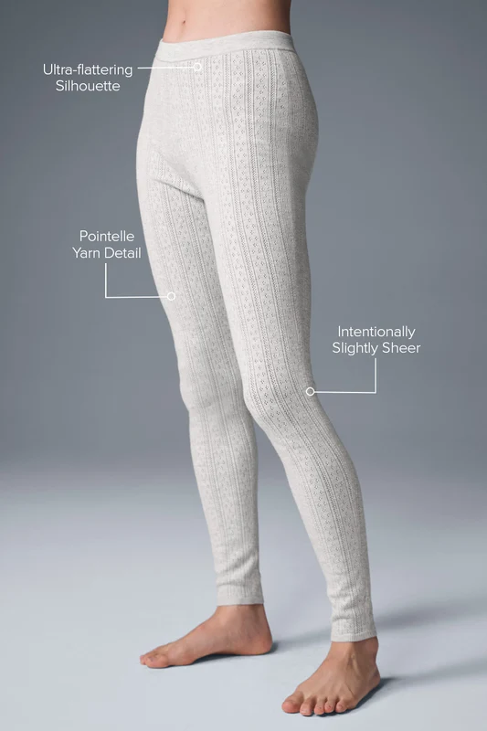 Pointelle Sweater High-Waist Be Mine Legging