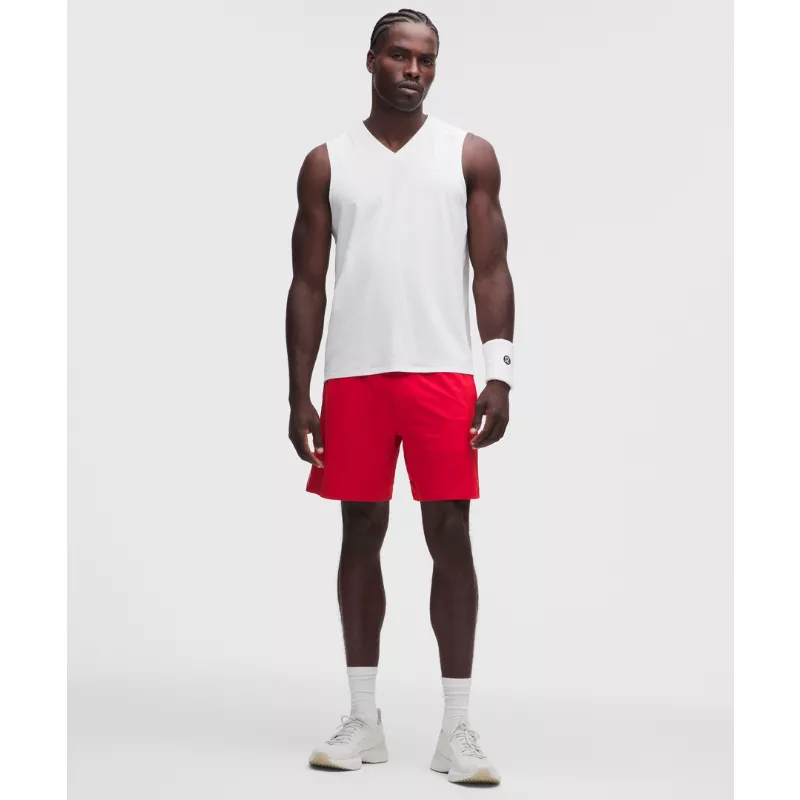 Mesh-Panelled Tennis Short 7