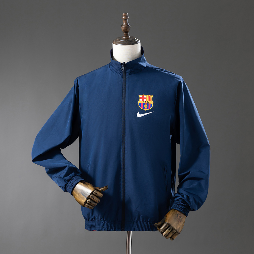 2025/2026 Barcelona double-sided football shirt windbreaker