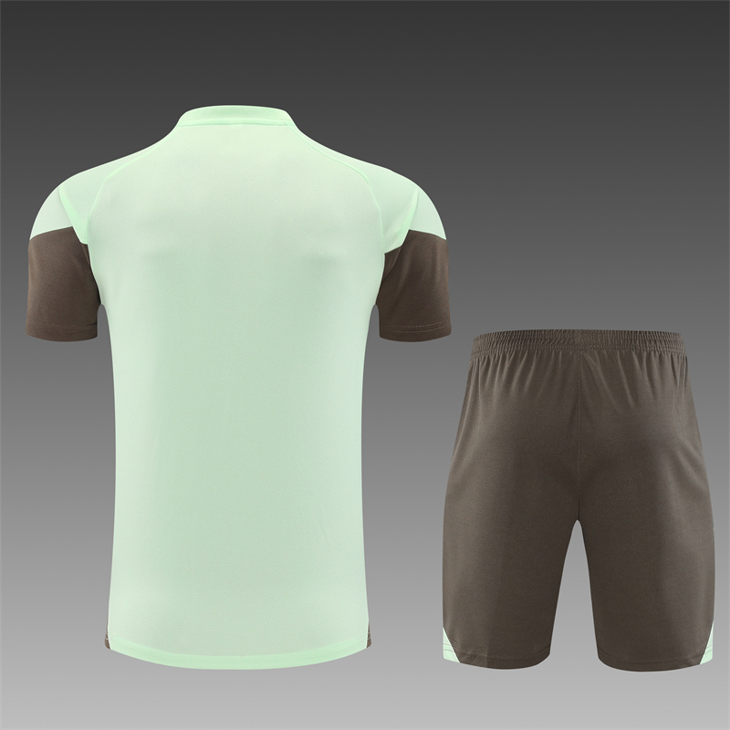 25/26 Real Madrid light green Short Sleeve Training Wear ( Adult kit Kids )