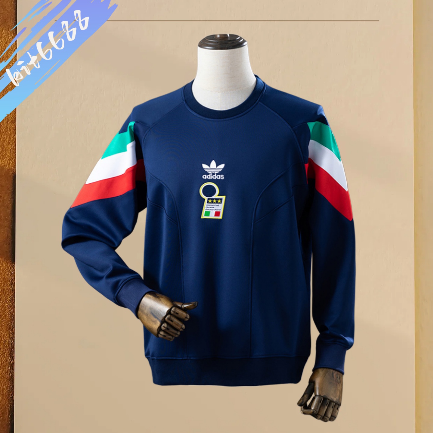 2026 Italy Navy Blue Sweatshirt