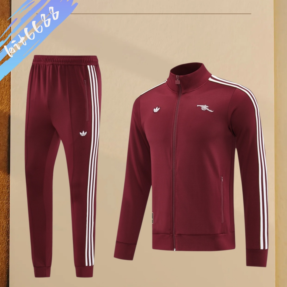 25/26 Arsenal Full Zipper Training Suit (Adult Set)