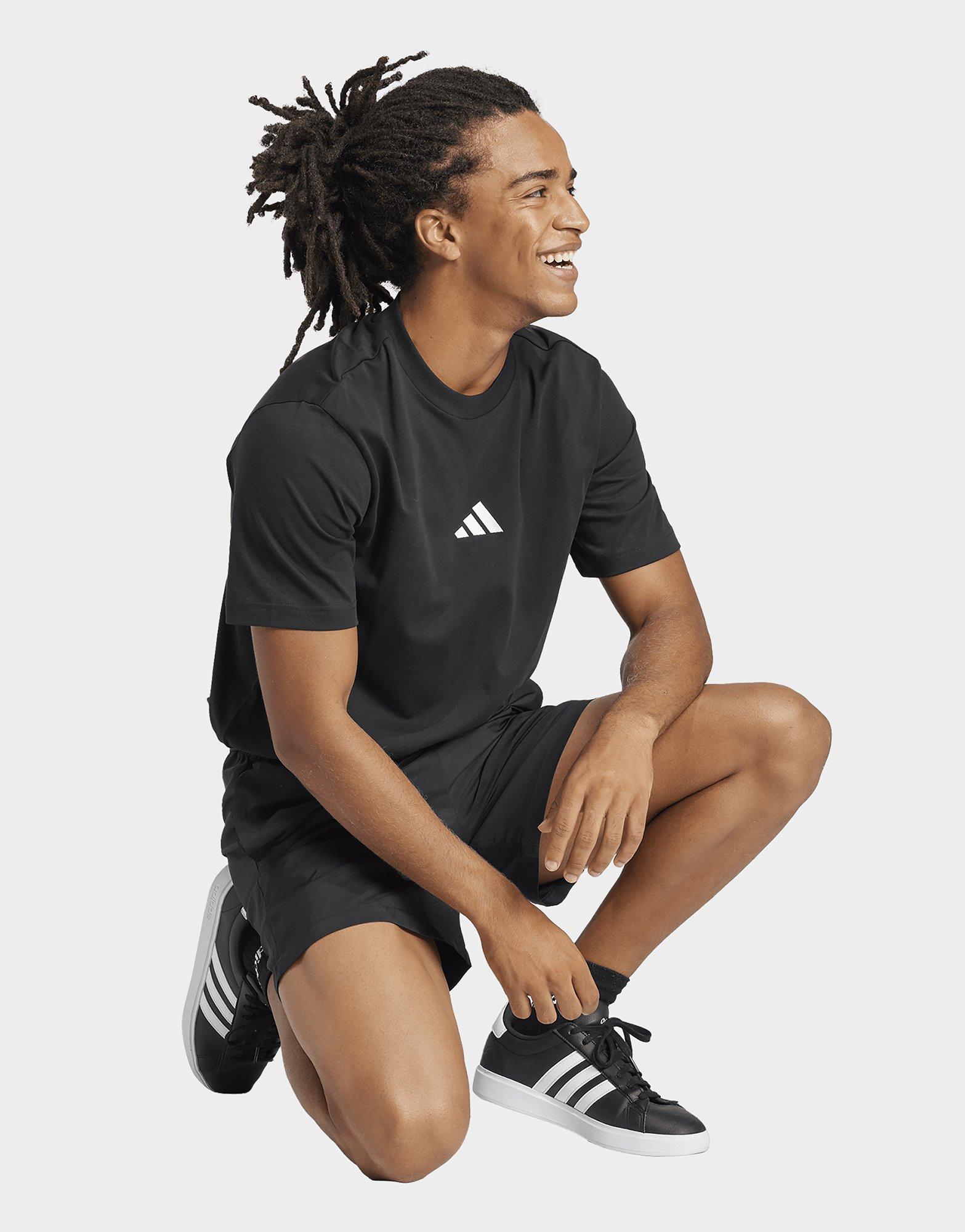 adidas Essentials Small Logo Single Jersey T-Shirt