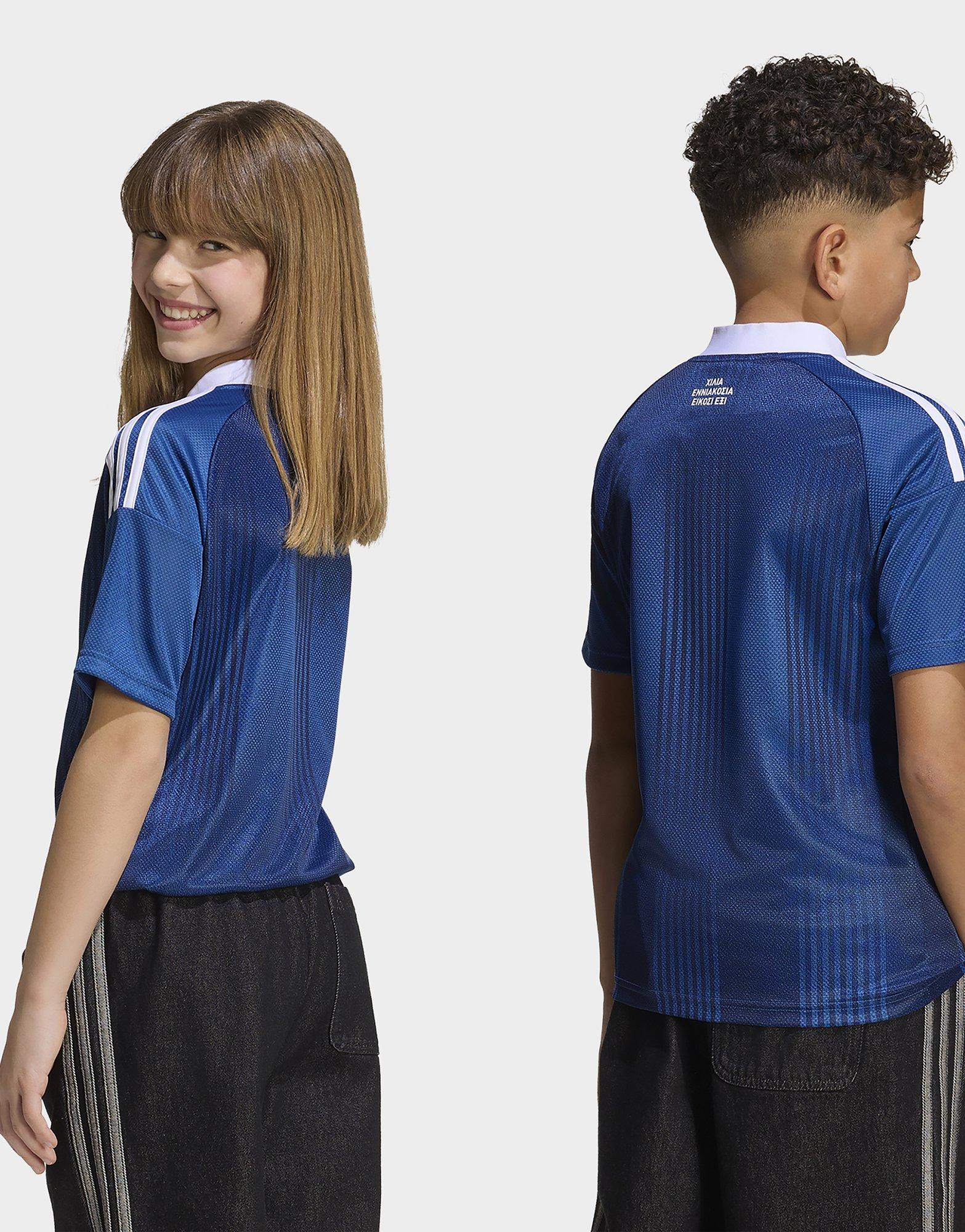 adidas Griechenland 26 Kids Auswärtstrikot