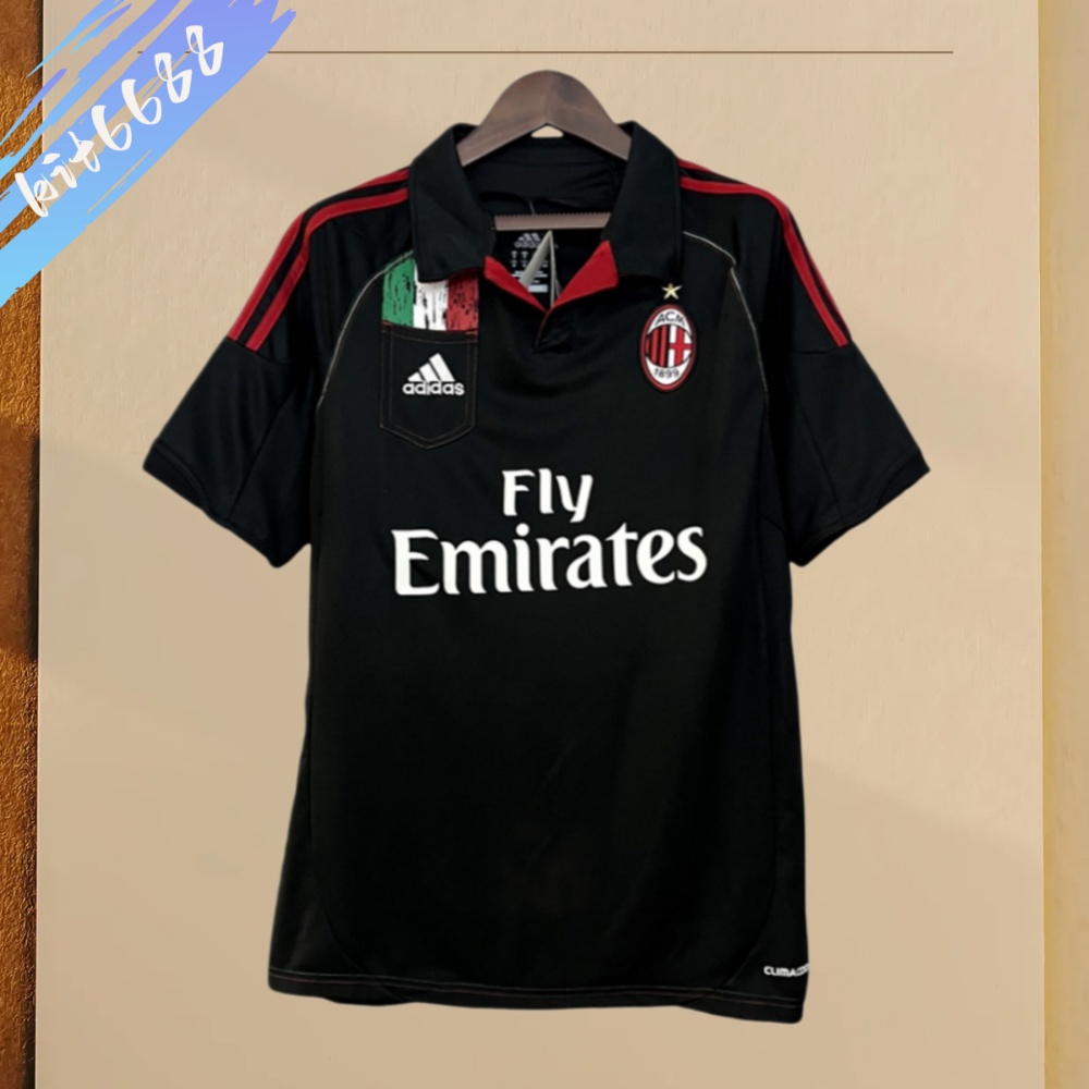 2012/2013 AC Milan Away Retro Football Shirt