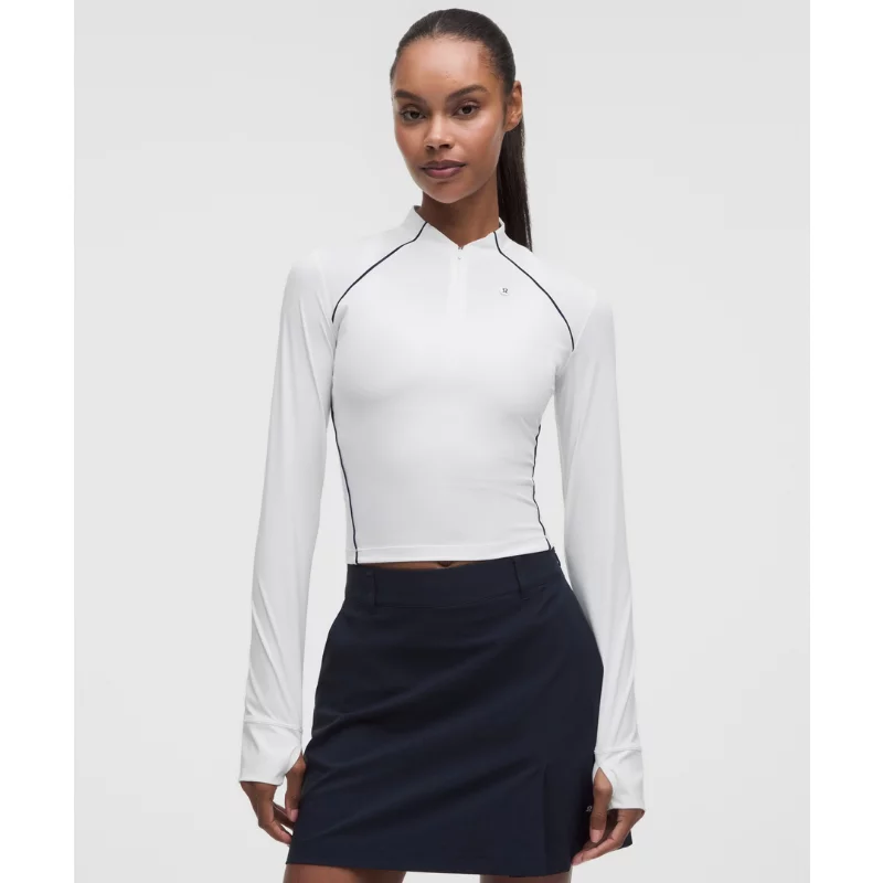 Golf Mockneck Long-Sleeve Shirt