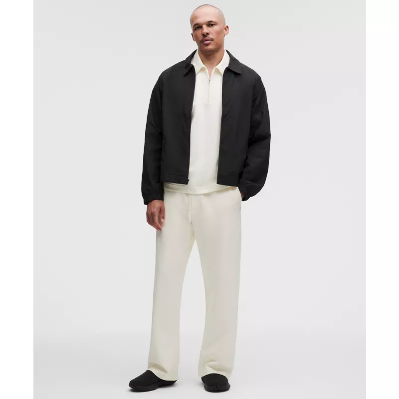 Cotton-Blend Collared Jacket