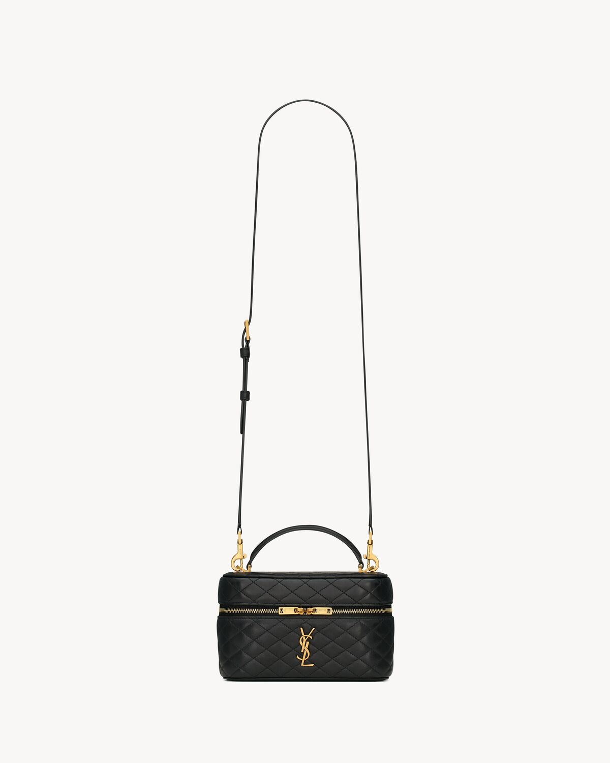 gaby vanity bag in lambskin BLACK