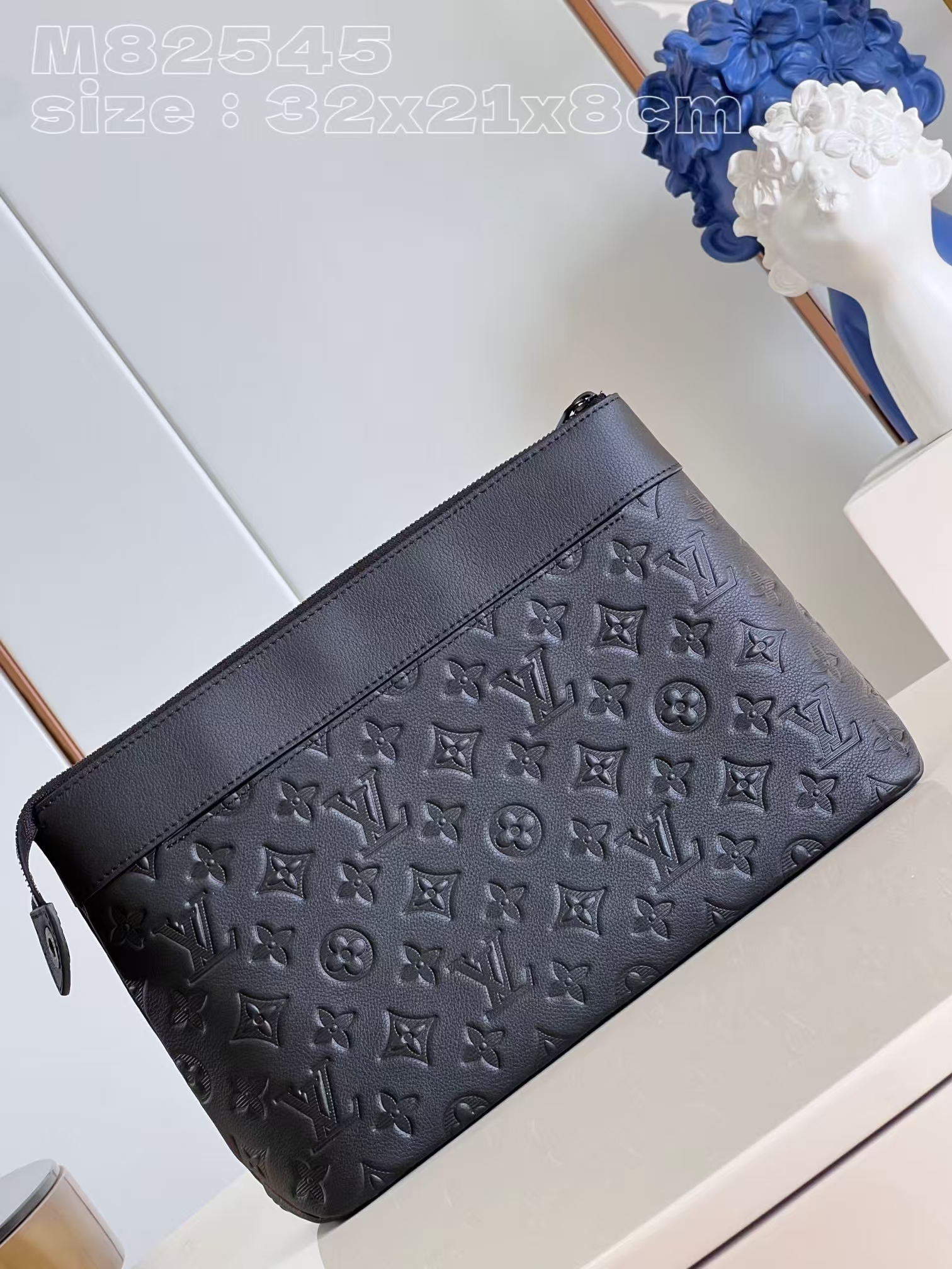 Louis Vuitton Pochette Voyage Souple M82545 Men Clutch Wash Bags