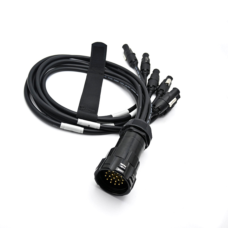 Soca to Truecon Break out Cable TR312-1-BLK